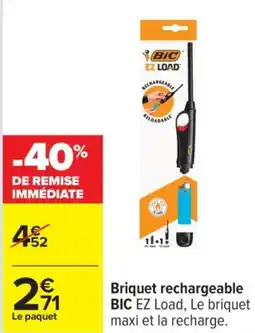 Carrefour BIC Briquet rechargeable 23 offre