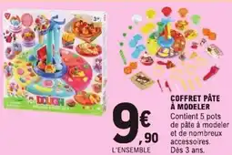 E.Leclerc Coffret pâte à modeler offre