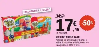 E.Leclerc Coffret super sand offre