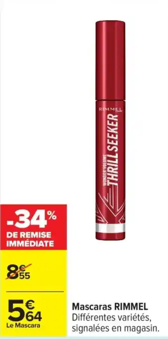 Carrefour RIMMEL Mascaras offre