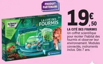 E.Leclerc La cité des fourmis offre