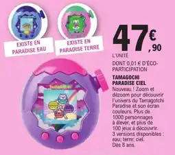 E.Leclerc Tamagochi paradise ciel offre