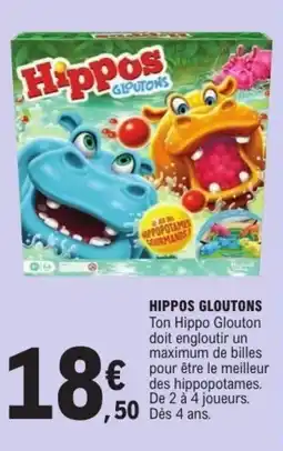 E.Leclerc Hippos gloutons offre