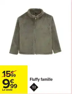 Carrefour TEX Fluffy famille offre