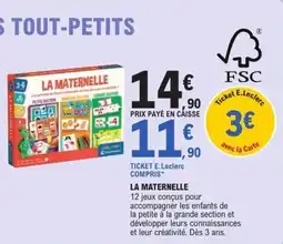 E.Leclerc La maternelle offre