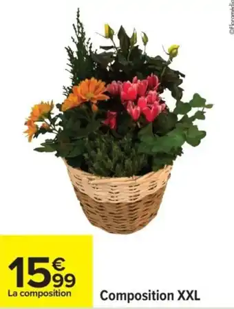 Carrefour Composition XXL offre