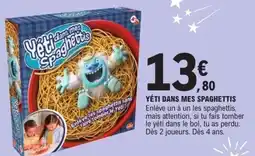 E.Leclerc Yéti dans mes spaghettis offre
