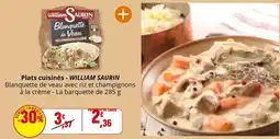 Coccinelle Supermarché William saurin - plats cuisinés offre