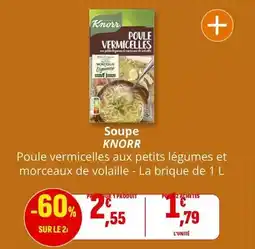 Coccinelle Supermarché Knorr - soupe offre