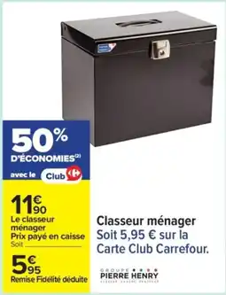 Carrefour Carte Club Carrefour. offre