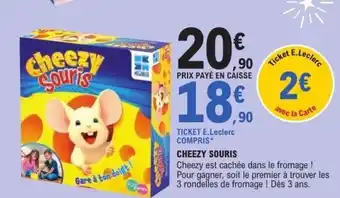 E.Leclerc Cheezy souris offre