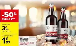 Carrefour Market Bellerose - bière blonde offre