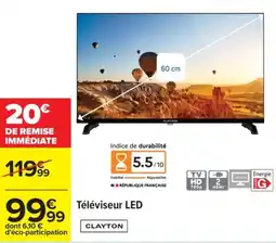 Carrefour Téléviseur LED offre