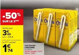 Carrefour Market Chocomel - lait chocolat offre