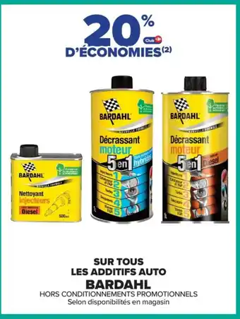Carrefour Sur tous les additifs auto offre