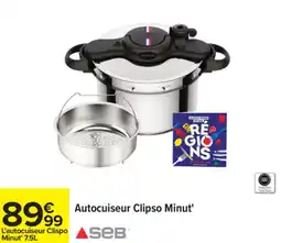 Carrefour SEB Autocuiseur Clipso Minut offre