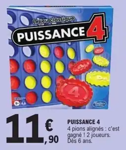 E.Leclerc Puissance 4 offre