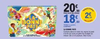 E.Leclerc La bonne paye offre