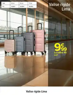 Carrefour Valise rigide Lima offre