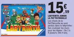 E.Leclerc Labyrinth junior la pat'patrouille offre