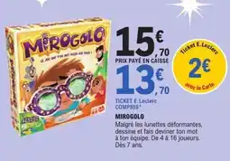 E.Leclerc Mirogolo offre