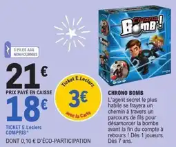 E.Leclerc Chrono bomb offre