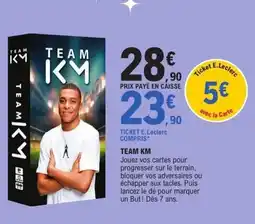 E.Leclerc Team km offre