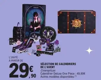 E.Leclerc Sélection de calendriers de l'avent offre
