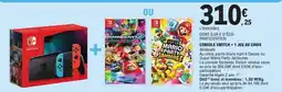 E.Leclerc Console switch + 1 jeu au choix offre