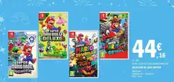 E.Leclerc Sélection de jeux switch offre
