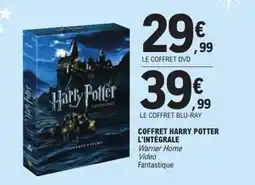 E.Leclerc Coffret harry potter l'intégrale offre