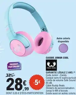 E.Leclerc Casque junior cool offre