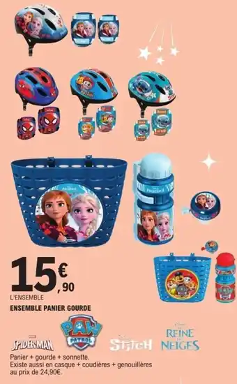 E.Leclerc Ensemble panier gourde offre