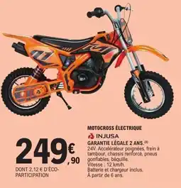 E.Leclerc Motocross électrique offre