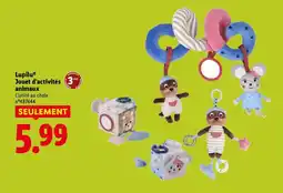 Lidl Lupilu jouet d'activités animaux offre