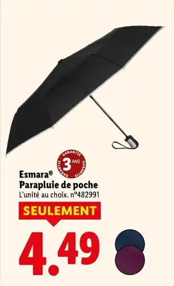 Esmara parapluie de poche