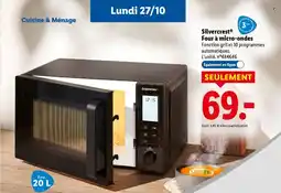 Lidl Silvercrest four à micro-ondes offre