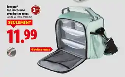 Lidl Ernesto sac isotherme offre