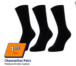 Action Chaussettes Pairz Pointure offre