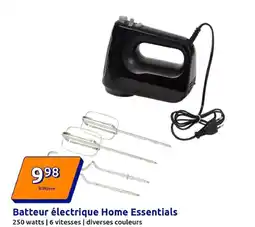 Action Batteur électrique home essentials offre