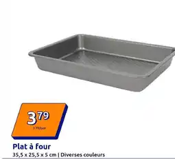 Action Plat à four offre
