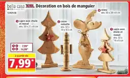 Norma BELLA CASA XXL Décoration en bois de manguier offre