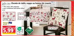 Norma BELLA CASA Chemin de table, nappe ou housse de coussin offre