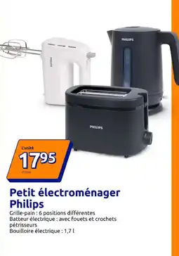 Action Petit électroménager philips offre