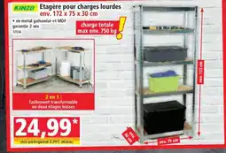 Norma KINZO Etagère pour charges lourdes offre