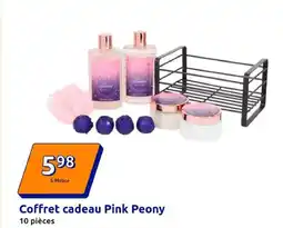 Action Coffret cadeau pink peony offre