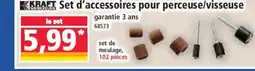 Norma KRAFT Set d'accessoires pour perceuse/visseuse offre