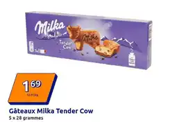 Action Gâteaux milka tender cow offre