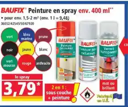 Norma BAUFIX Peinture en spray offre
