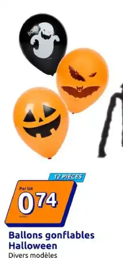 Action Ballons gonflables halloween offre